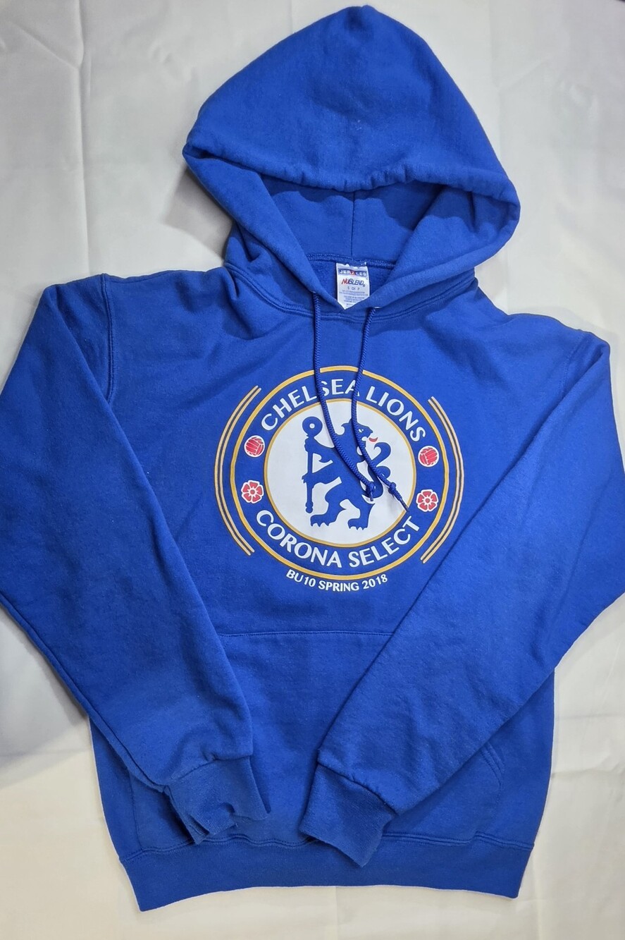 Jerzee Chelsea FC Corona Select Hoodies Blue Size Small Sku 0404